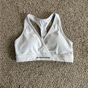 Alphalete wrap front sports Bra